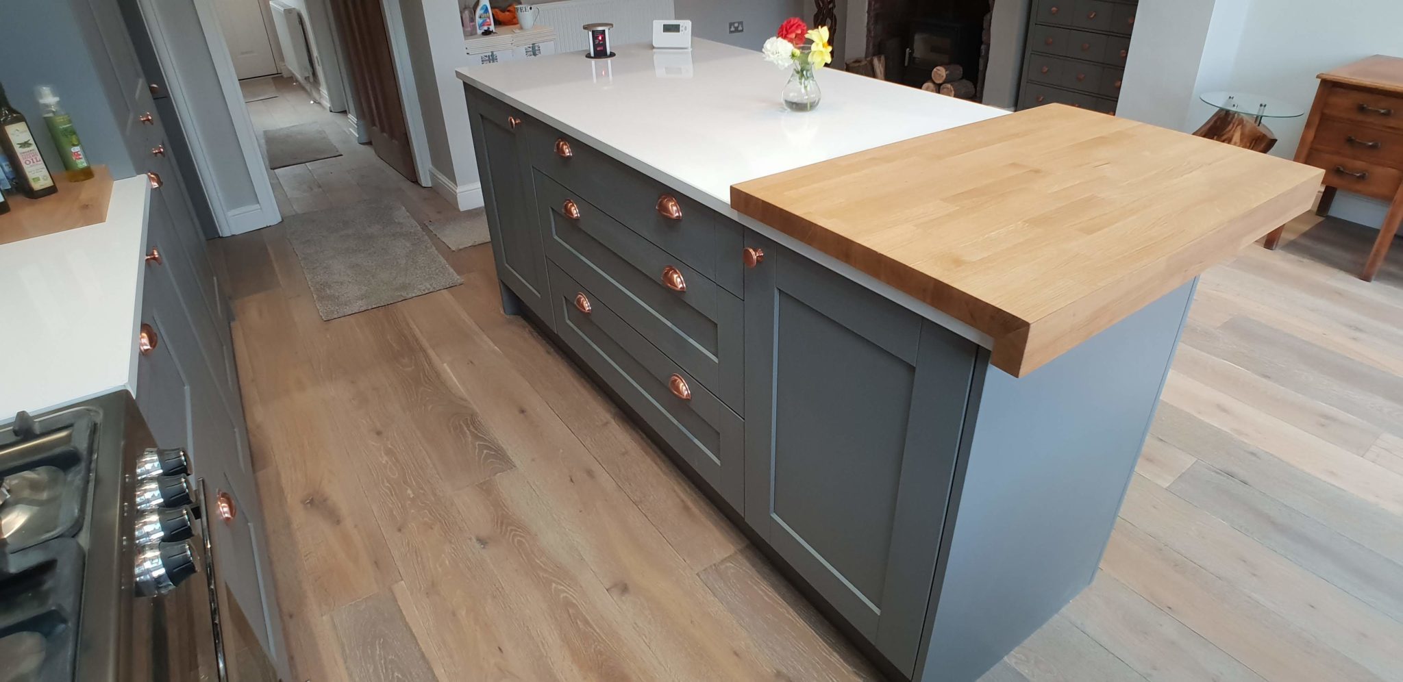 Shaker style kitchen island Shaker style kitchen island