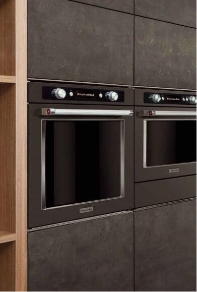 Kitchen aid Black stell colection