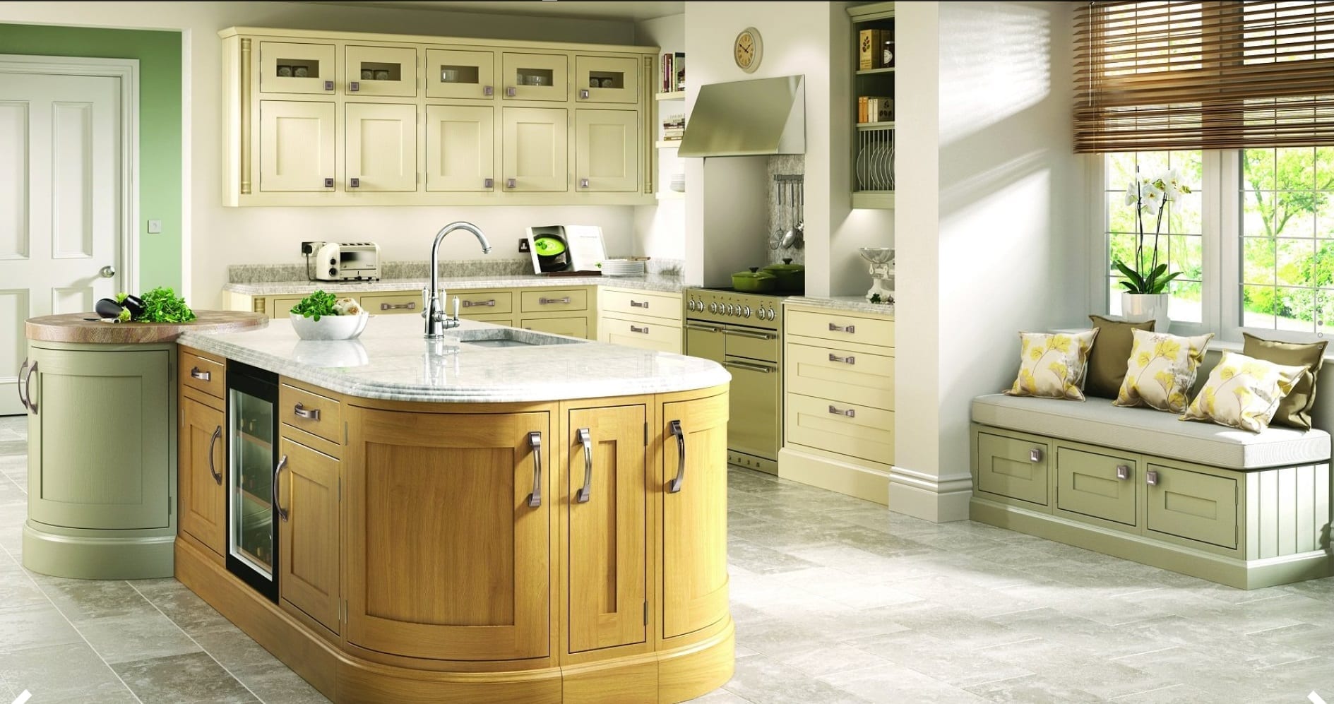 Luxury traditional inframe kitchens