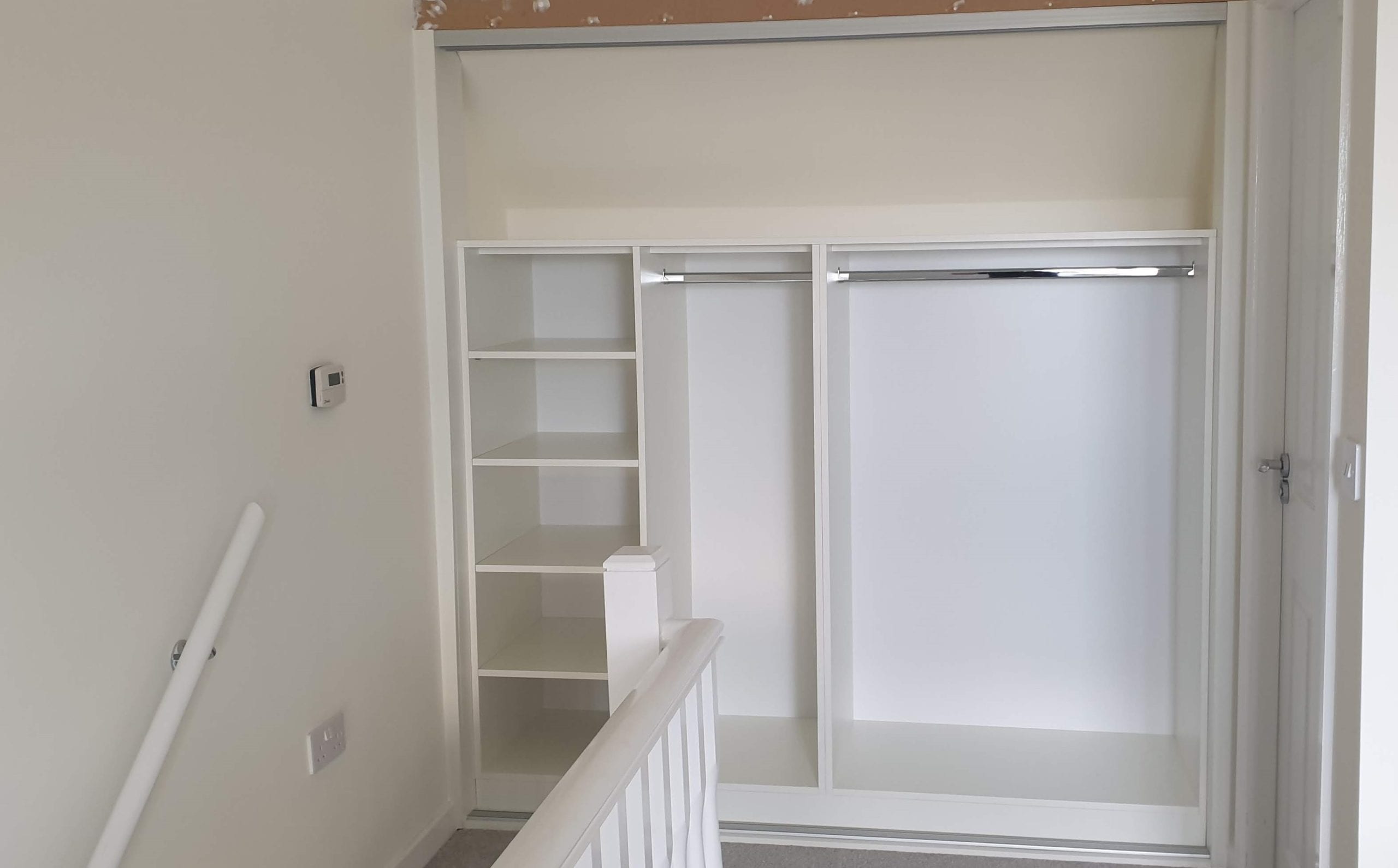 Functional sloped ceilng wardrobe. Keepmoat homes Functional sloped ceilng wardrobe. Keepmoat homes