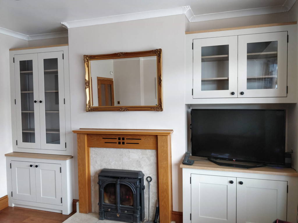 Hand painted alcoves Hand painted alcoves