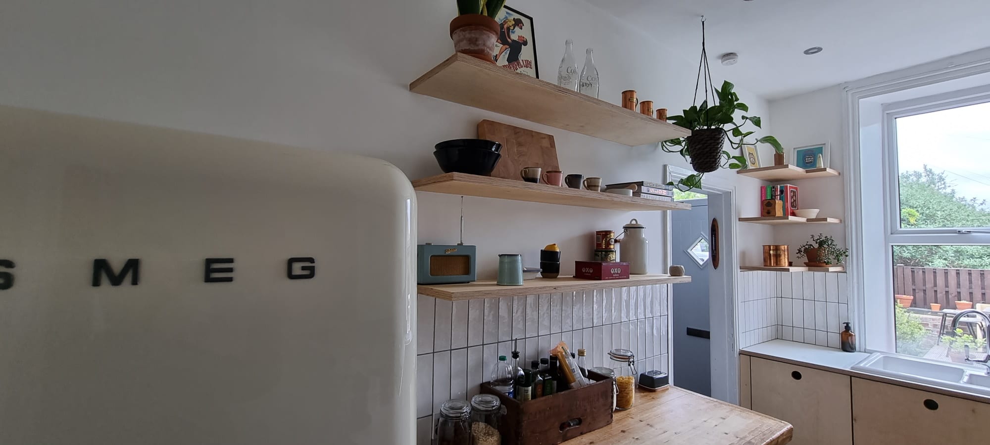 floating shelves