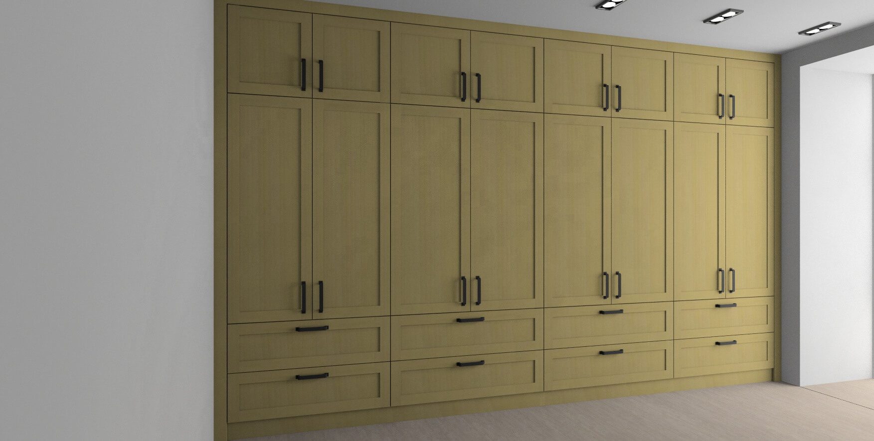 Oak Fitted wardrobe ideas.