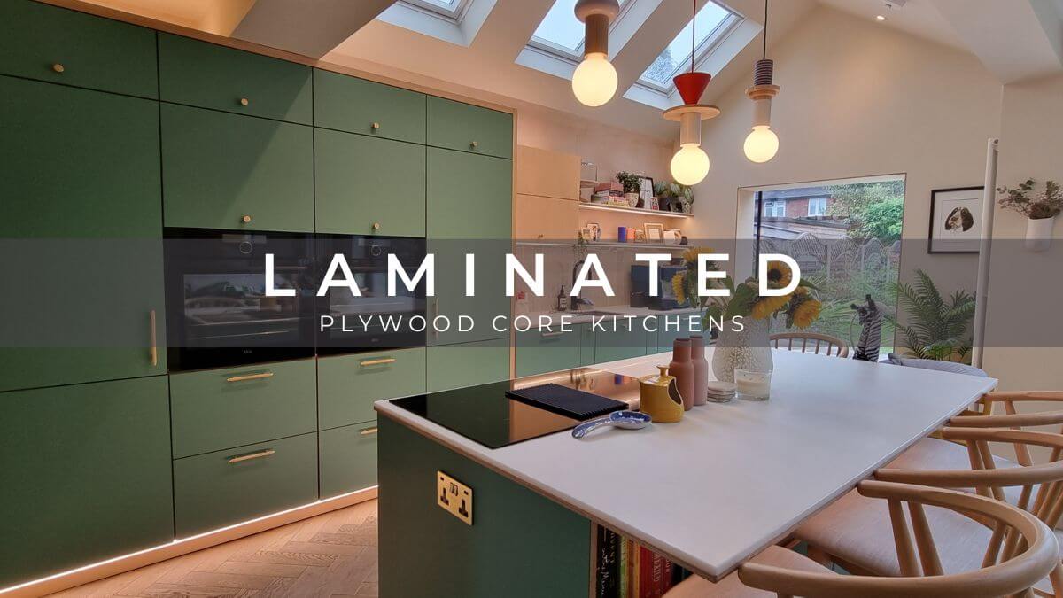 Laminated plywood kitchens